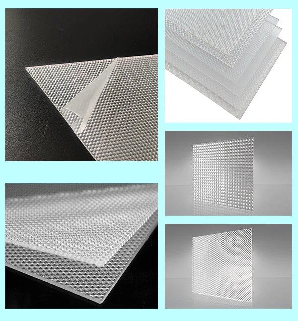 Prismatic light diffuser sheet
