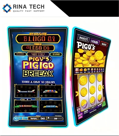 Rina Tech melengkung LCD Dispaly: Di mana paparan rata menjadi usang