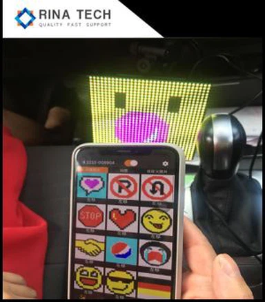 Paparan Kereta Emoji Bluetooth